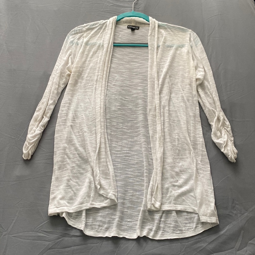 Express Sheer White Wrap